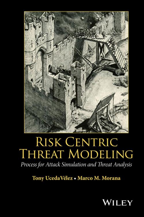 Cover of the book Risk Centric Threat Modeling by Tony UcedaVelez, Marco M. Morana, Wiley