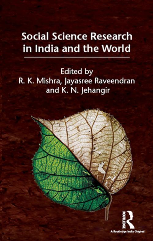 Cover of the book Social Science Research in India and the World by , Taylor and Francis