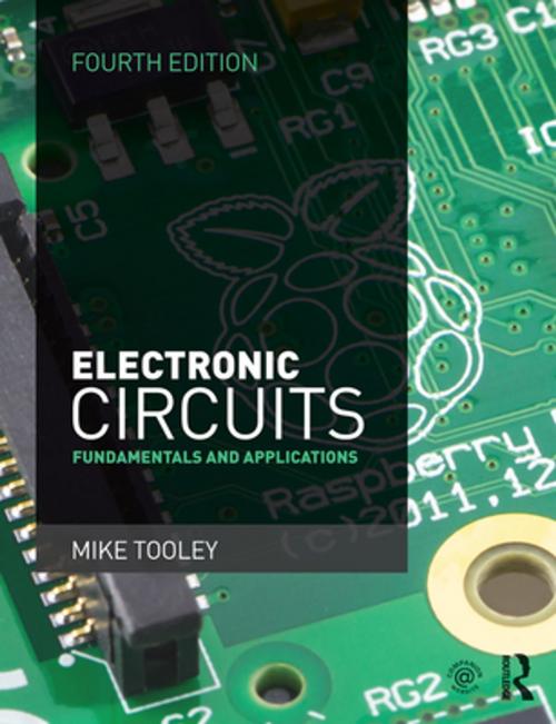 Cover of the book Electronic Circuits, 4th ed by Mike Tooley, CRC Press
