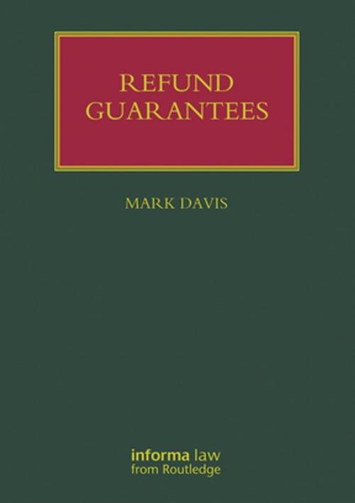 Cover of the book Refund Guarantees by Mark Davis, Taylor and Francis