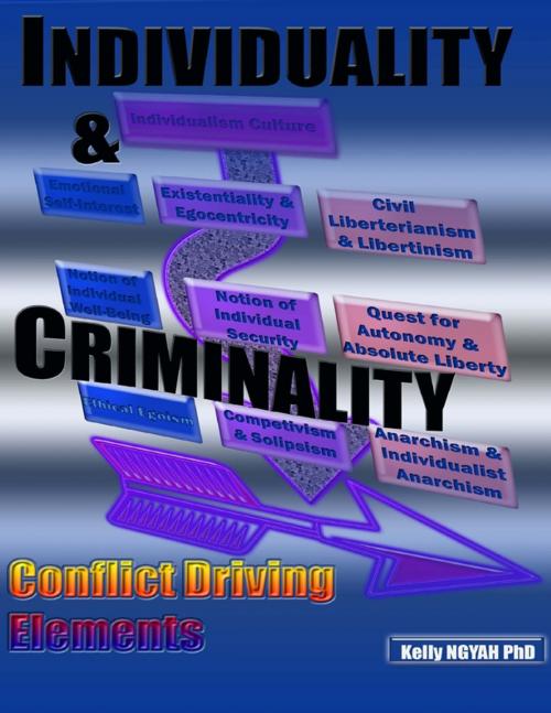 Cover of the book Individuality and Criminality: Conflict Driving Elements by Kelly NGYAH, Lulu.com