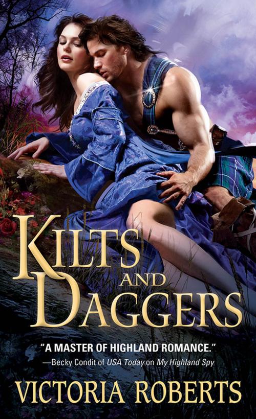 Cover of the book Kilts and Daggers by Victoria Roberts, Sourcebooks