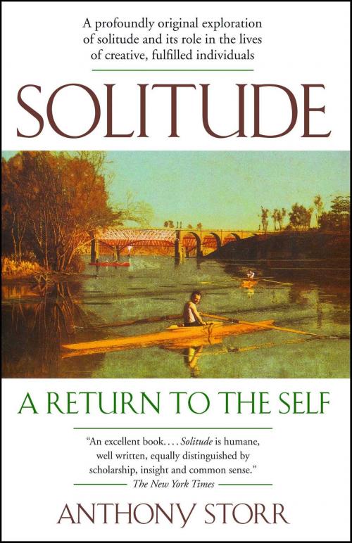 Cover of the book Solitude a Return to the Self by Anthony Storr, Free Press