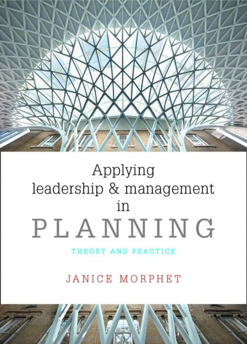Cover of the book Applying leadership and management in planning by Morphet, Janice, Policy Press