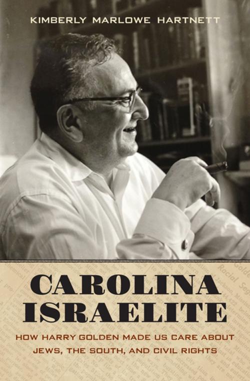 Cover of the book Carolina Israelite by Kimberly Marlowe Hartnett, The University of North Carolina Press