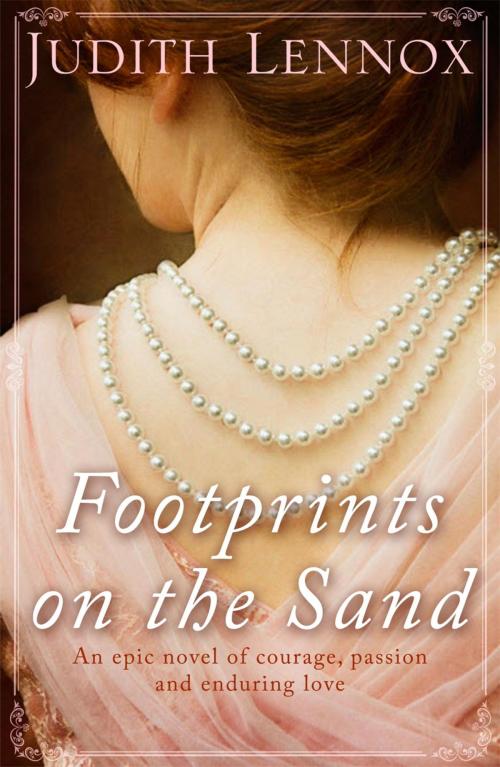 Cover of the book Footprints on the Sand by Judith Lennox, Headline