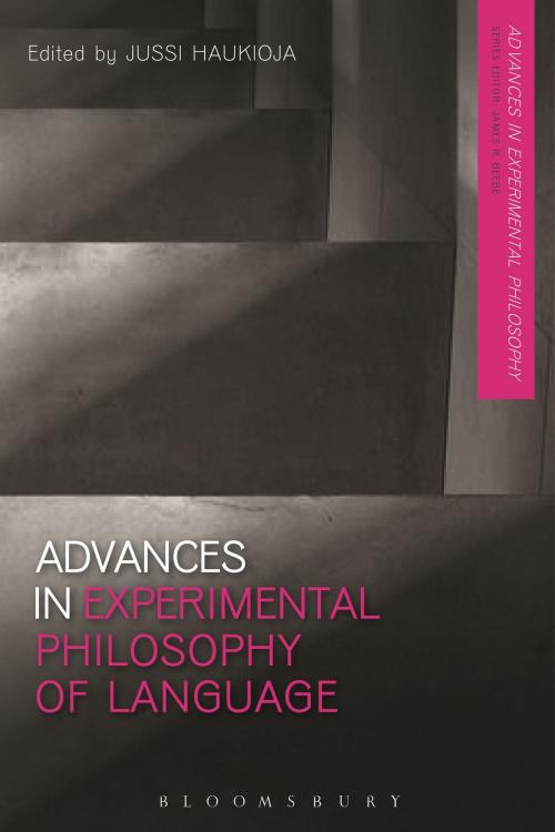 Cover of the book Advances in Experimental Philosophy of Language by , Bloomsbury Publishing