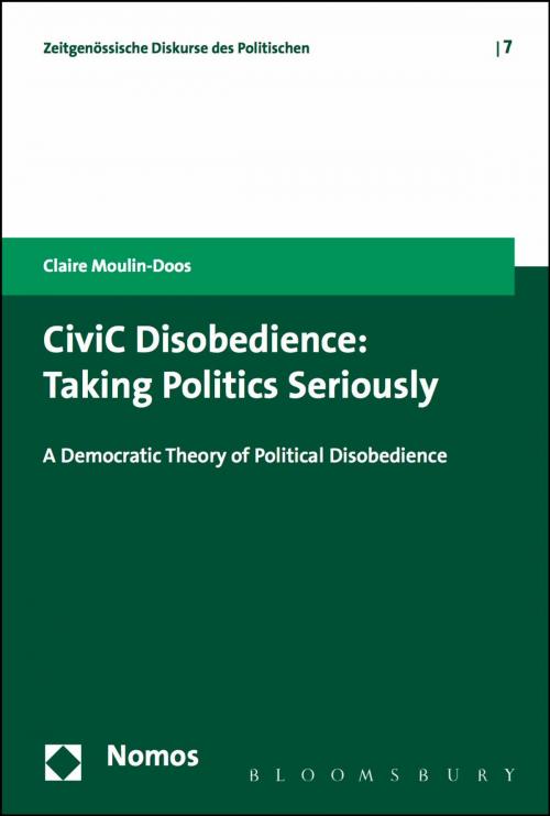 Cover of the book CiviC Disobedience by Dr Claire Moulin-Doos, Bloomsbury Publishing