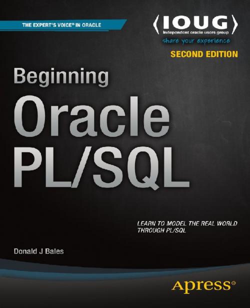 Cover of the book Beginning Oracle PL/SQL by Donald Bales, Apress