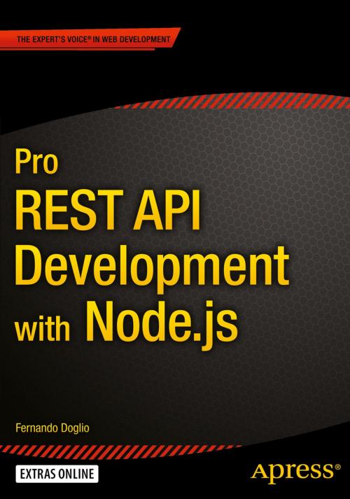 Cover of the book Pro REST API Development with Node.js by Fernando Doglio, Apress