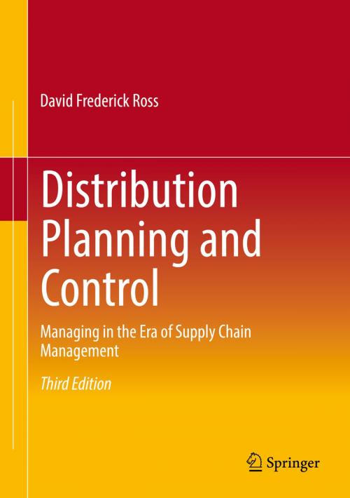 Cover of the book Distribution Planning and Control by David Frederick Ross, Springer US