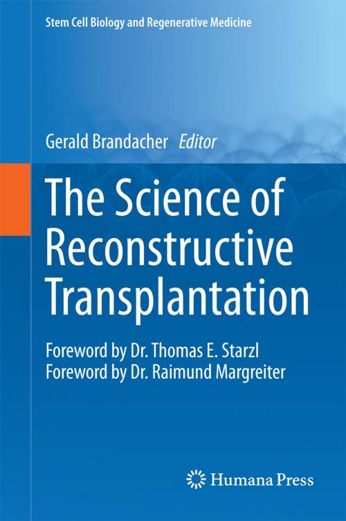 Cover of the book The Science of Reconstructive Transplantation by , Springer New York