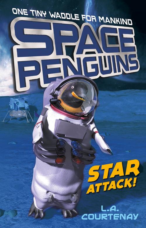 Cover of the book Space Penguins Star Attack! by Lucy Courtenay, Capstone