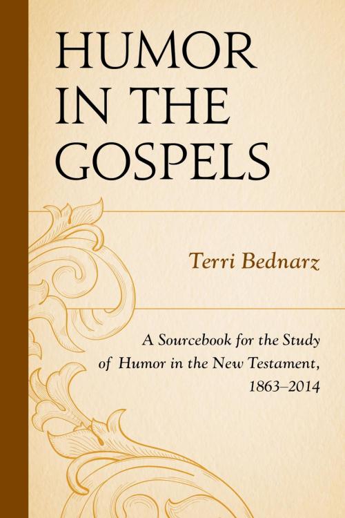 Cover of the book Humor in the Gospels by Terri Bednarz, Lexington Books