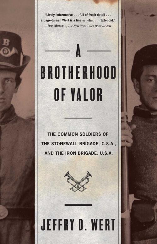 Cover of the book A Brotherhood Of Valor by Jeffry D. Wert, Simon & Schuster