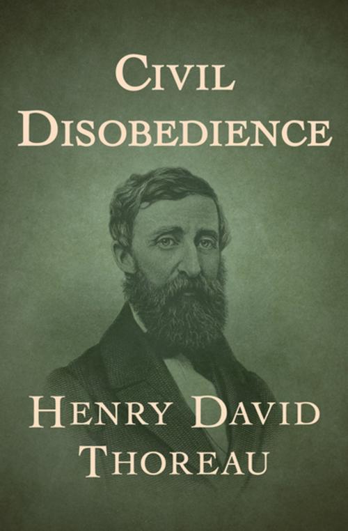 Cover of the book Civil Disobedience by Henry David Thoreau, Open Road Media