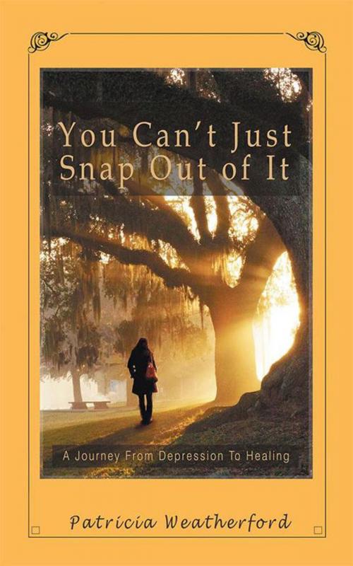 Cover of the book You Can't Just Snap out of It by Patricia Weatherford, AuthorHouse