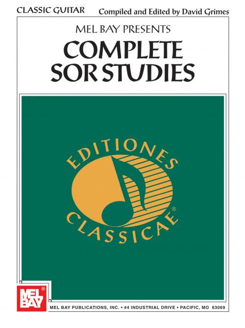 Cover of the book Complete Sor Studies by David Grimes, Mel Bay Publications, Inc.