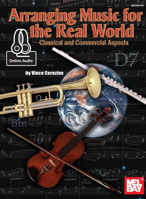 Cover of the book Arranging Music for the Real World by Vince Corozine, Mel Bay Publications, Inc.