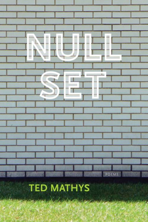 Cover of the book Null Set by Ted Mathys, Coffee House Press