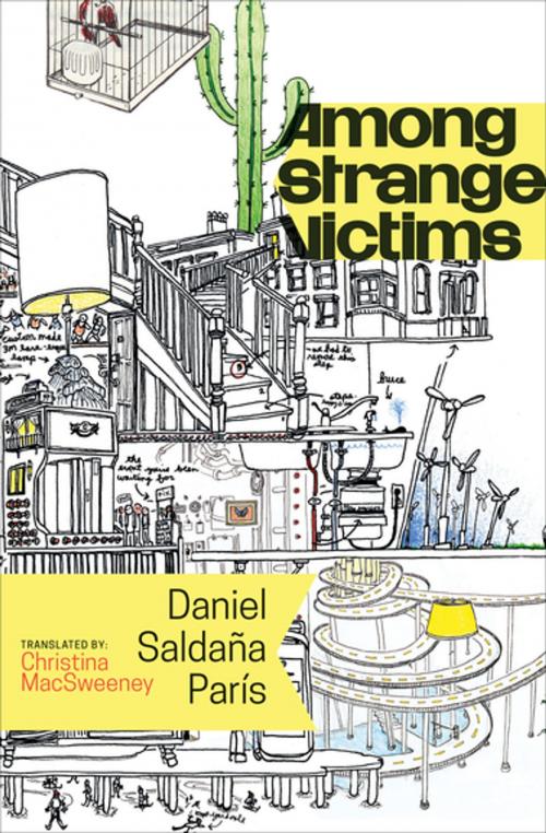 Cover of the book Among Strange Victims by Daniel Saldaña París, Coffee House Press