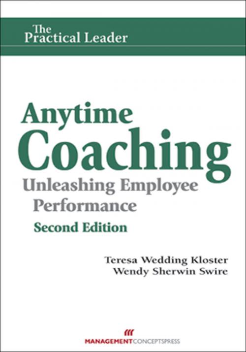 Cover of the book Anytime Coaching by Teresa Wedding Kloster, Wendy Sherwin Swire, Berrett-Koehler Publishers