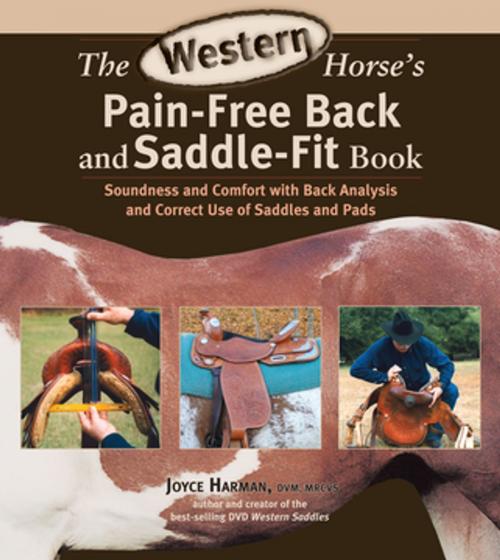 Cover of the book The Western Horse's Pain-Free Back and Saddle-Fit Book by Joyce Harman, Trafalgar Square Books