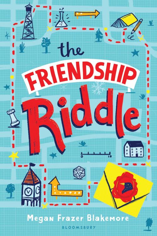 Cover of the book The Friendship Riddle by Megan Frazer Blakemore, Bloomsbury Publishing