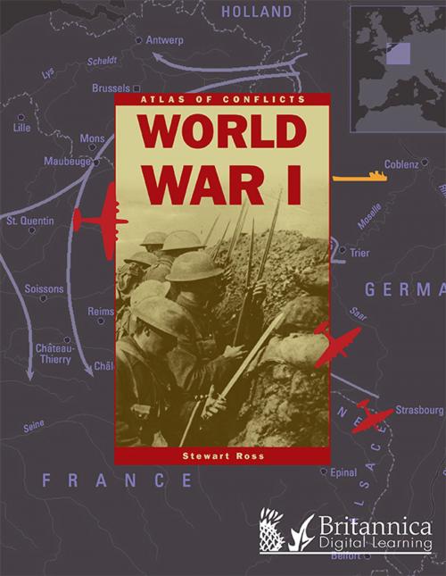 Cover of the book World War I by Stewart Ross, Britannica Digital Learning
