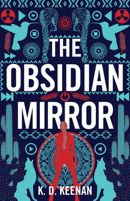 Cover of the book The Obsidian Mirror by K.D. Keenan, Diversion Books