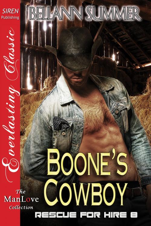 Cover of the book Boone's Cowboy by Bellann Summer, Siren-BookStrand