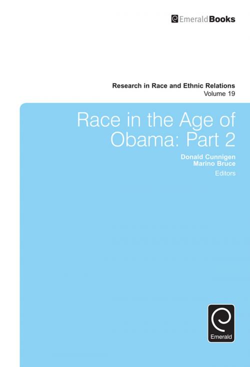 Cover of the book Race in the Age of Obama by , Emerald Group Publishing Limited