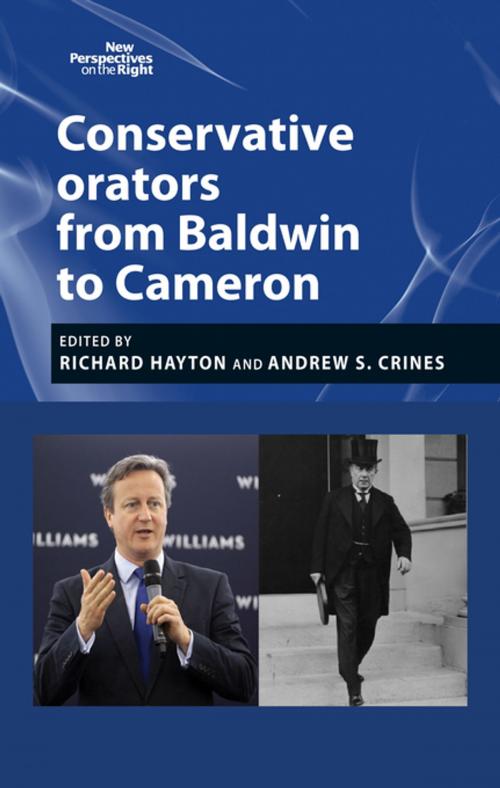 Cover of the book Conservative orators by , Manchester University Press