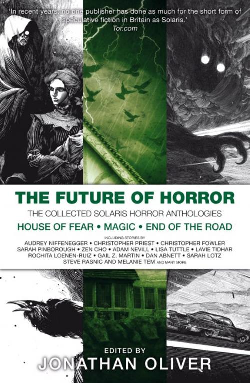 Cover of the book The Future of Horror by Audrey Niffenegger, Dan Abnett, Rebellion Publishing Ltd