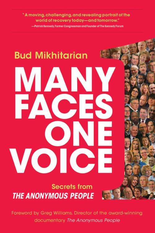 Cover of the book Many Faces, One Voice by Bud Mikhitarian, Central Recovery Press, LLC