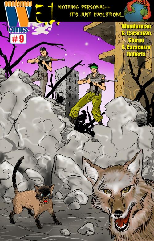 Cover of the book E.I. #9 - Earth Invasion by Nate Wunderman, Wunderman Comics, Inc.