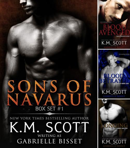 Cover of the book Sons of Navarus Box Set #1 by K.M. Scott, Gabrielle Bisset, Copper Key Media LLC