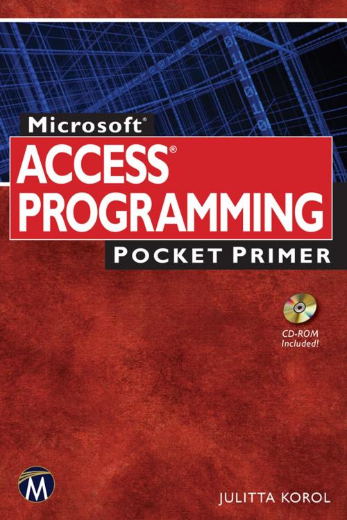Cover of the book Microsoft Access Programming Pocket Primer by Julitta Korol, Mercury Learning & Information