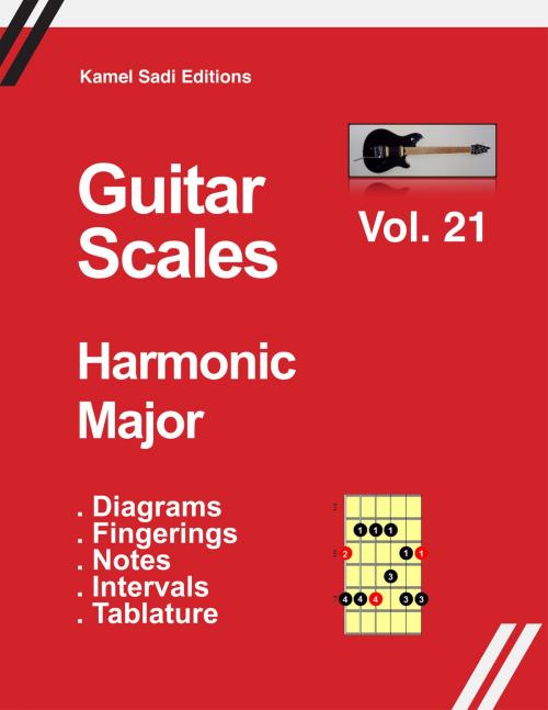 Cover of the book Guitar Scales Harmonic Major by Kamel Sadi, Kamel Sadi