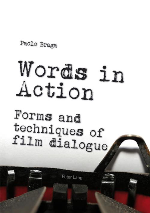 Cover of the book Words in Action by Paolo Braga, Peter Lang
