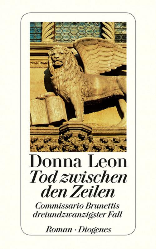 Cover of the book Tod zwischen den Zeilen by Donna Leon, Diogenes