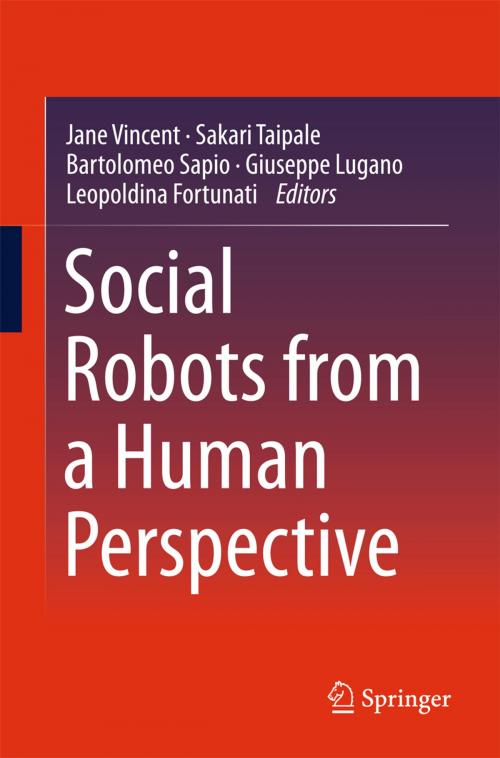 Cover of the book Social Robots from a Human Perspective by , Springer International Publishing