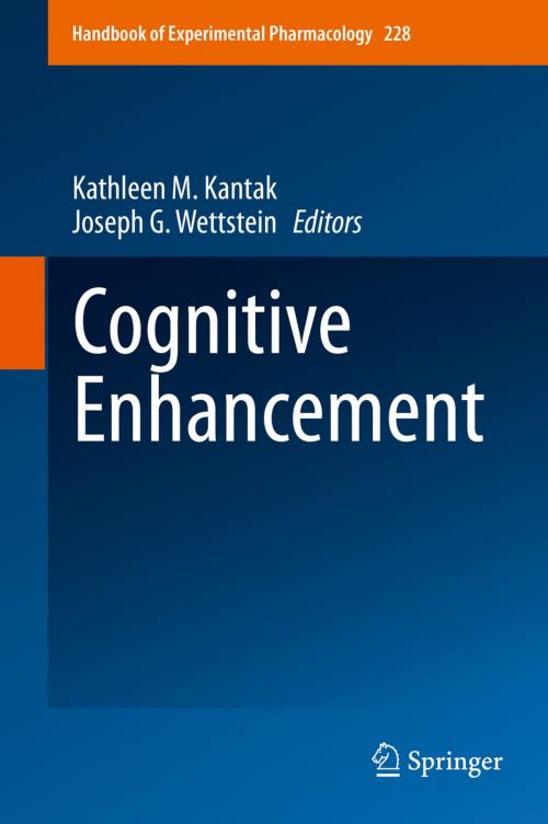 Cover of the book Cognitive Enhancement by , Springer International Publishing