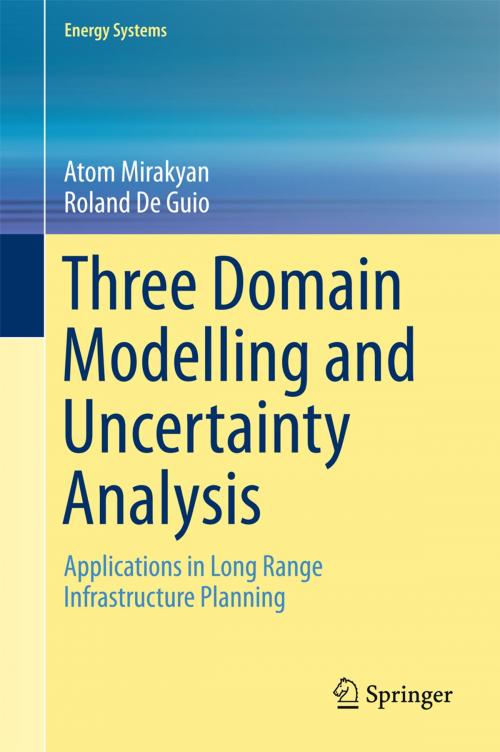 Cover of the book Three Domain Modelling and Uncertainty Analysis by Roland De Guio, Atom Mirakyan, Springer International Publishing