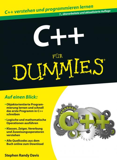 Cover of the book C++ für Dummies by Stephen R. Davis, Wiley