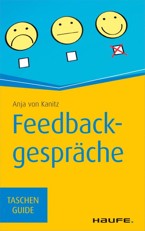 Cover of the book Feedbackgespräche by Anja von Kanitz, Haufe