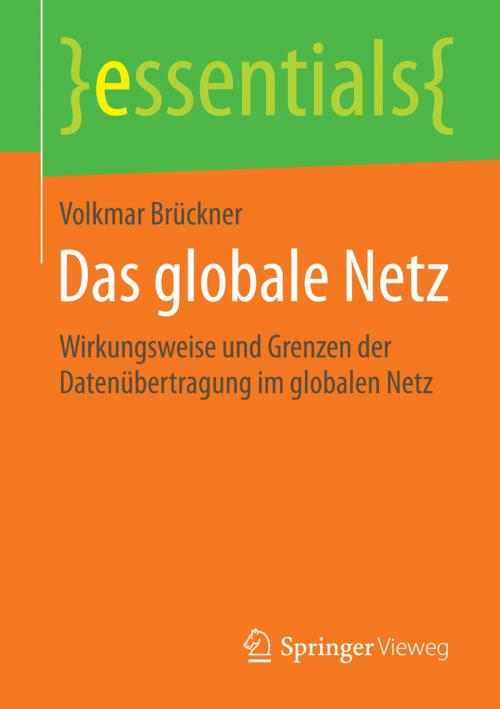 Cover of the book Das globale Netz by Volkmar Brückner, Springer Fachmedien Wiesbaden