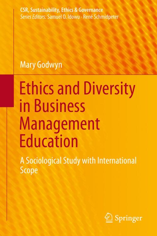 Cover of the book Ethics and Diversity in Business Management Education by Mary Godwyn, Springer Berlin Heidelberg