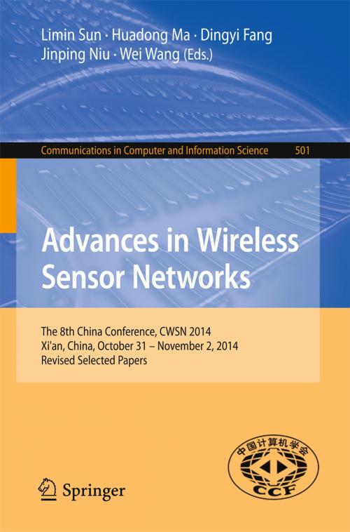 Cover of the book Advances in Wireless Sensor Networks by , Springer Berlin Heidelberg