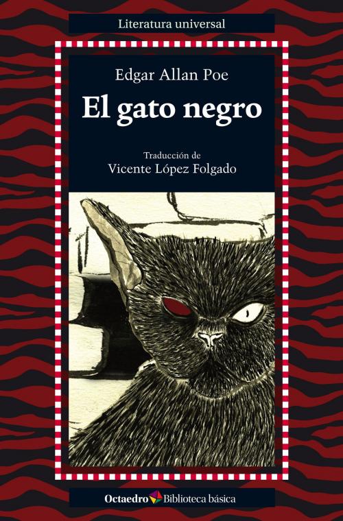 Cover of the book El gato negro by Edgar Allan Poe, Ediciones Octaedro